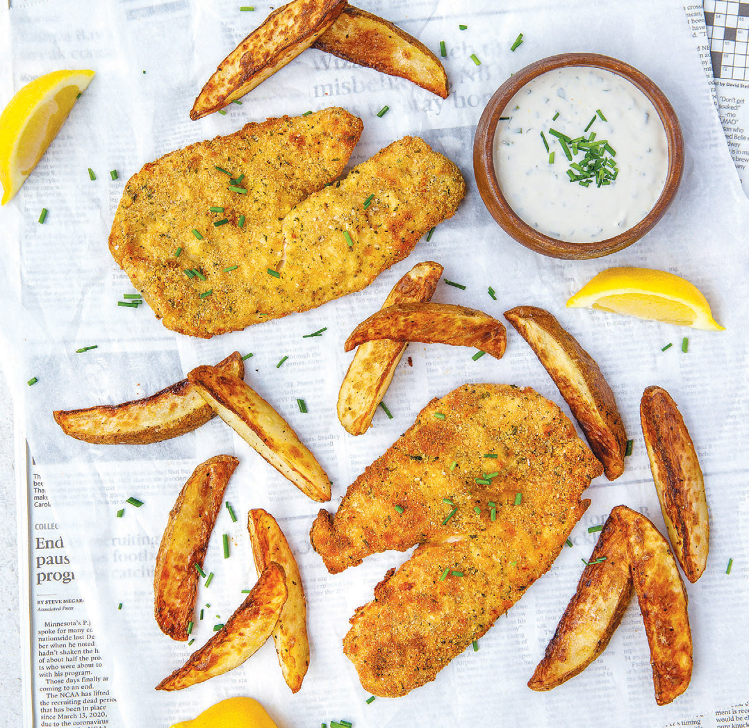 Fried Fish & Lemon Aioli Recipe