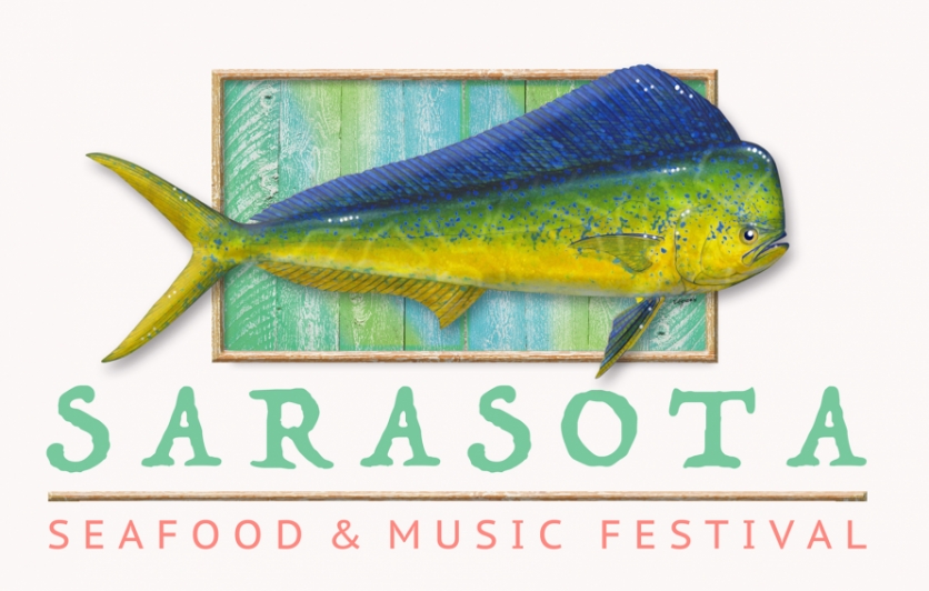 logo for 2nd Annual Sarasota Seafood & Music Festival