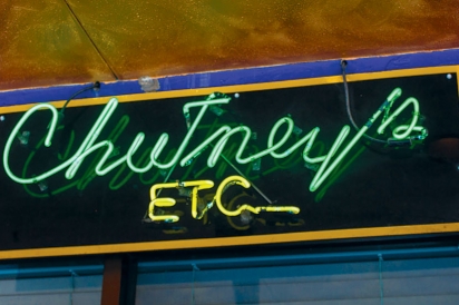 Chutney's Etc. sign