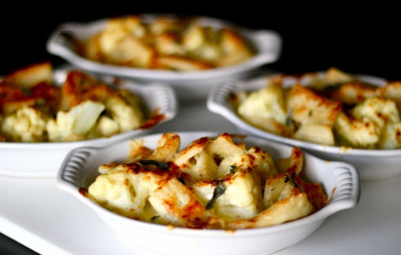 Cauliflower and Rigatoni Gratin