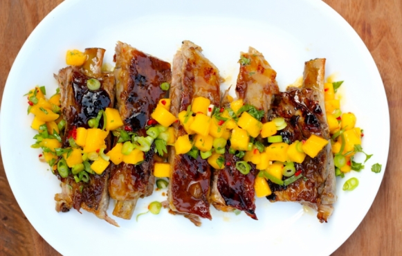 mango sticky ribs