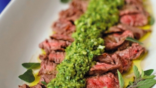 Grilled Skirt Steak with Chimichuri