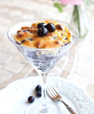 Blueberry Gratin