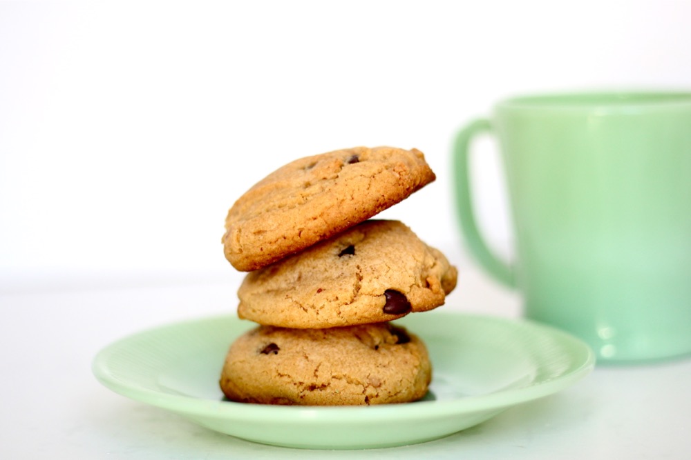 Browned Butter, Toffee and Chocolate Chip Cookies