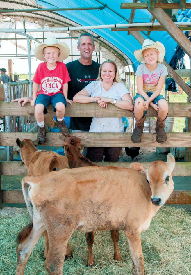 The Jersey Acres Farm Family