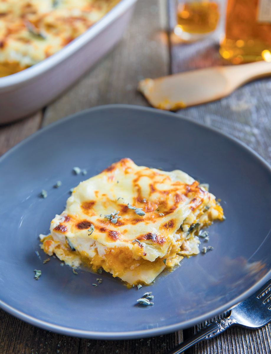 Butternut squash lasagna