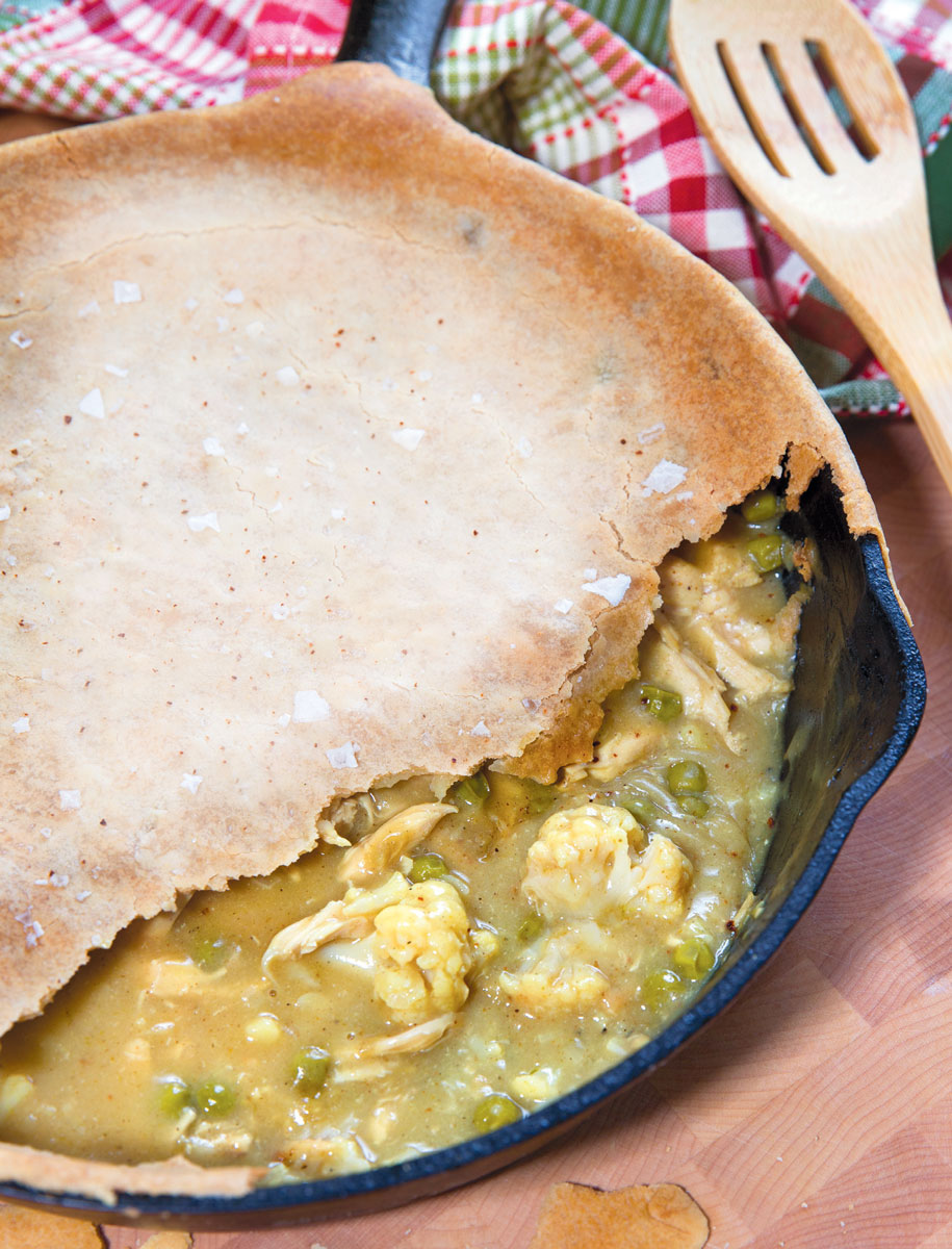 curried chicken pot pie