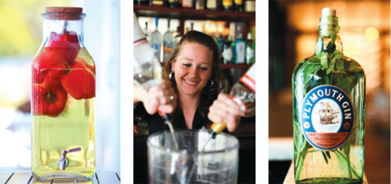 liquid assets: infused cocktails