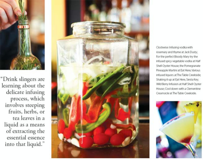 infused cocktails