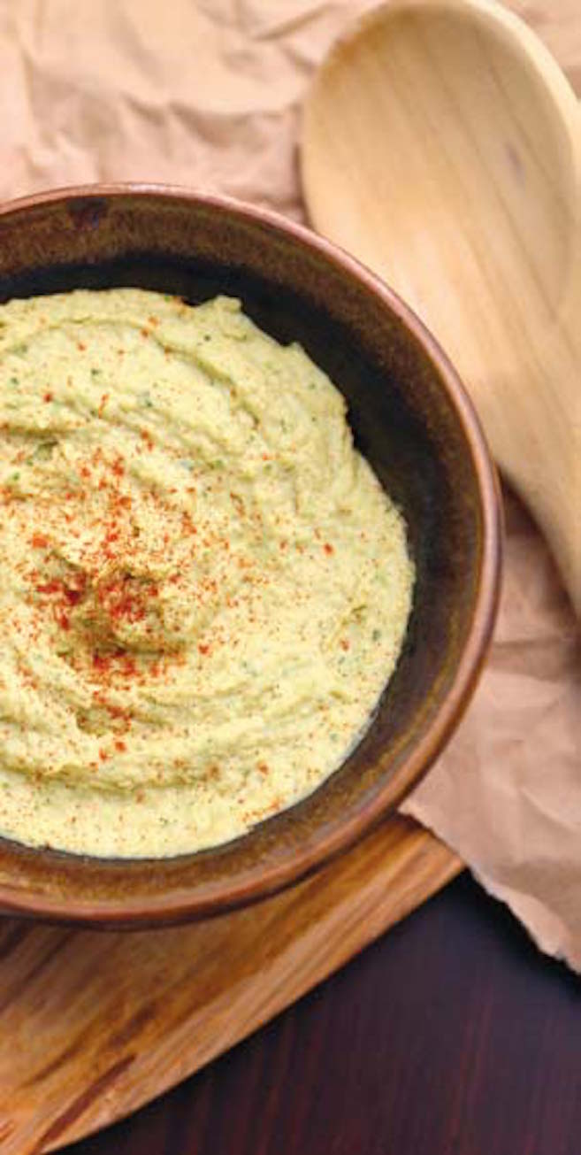 raw sprouted hummus
