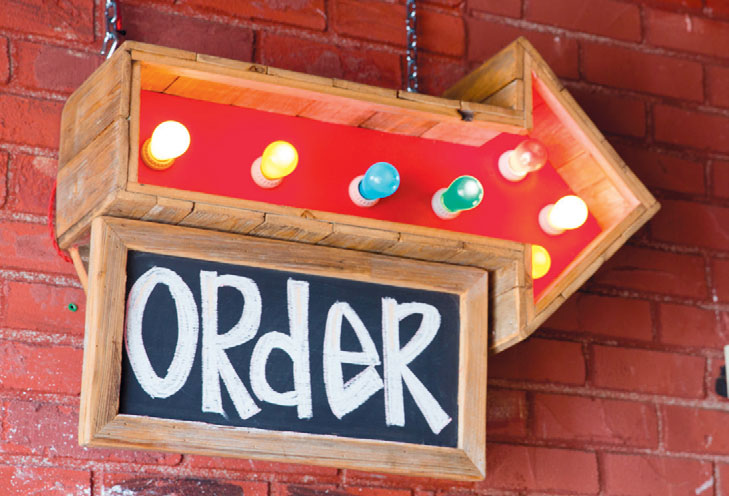 Handmade signs