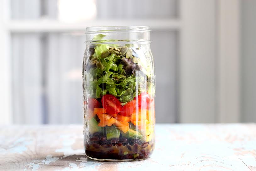 mason jar salad