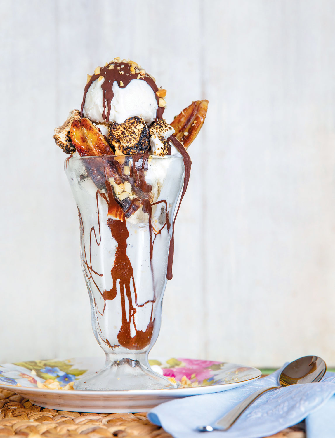 Burnt Banana Split